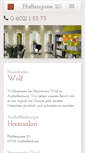 Mobile Screenshot of haarstudio-wolf.com